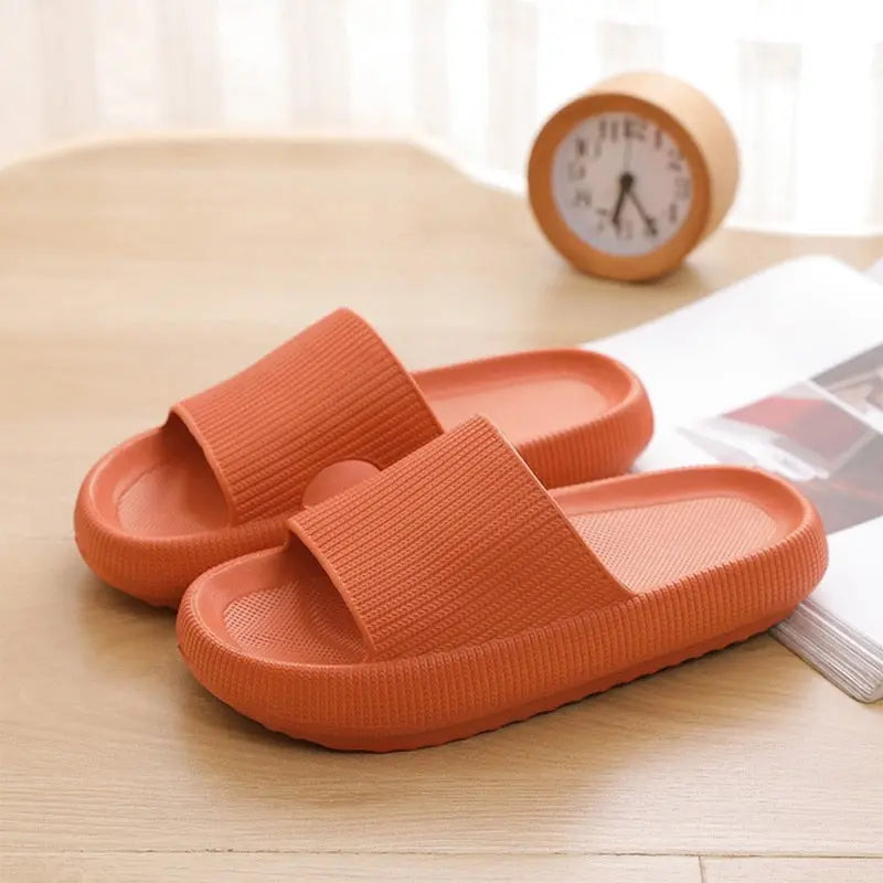 Thick Platform Slippers Women Indoor Bathroom Slipper Soft EVA Anti-slip Lovers Home Floor Slides Ladies Summer Shoes eprolo